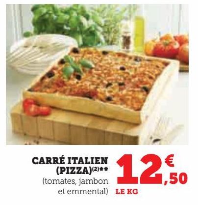 CARRÉ ITALIEN (PIZZA)