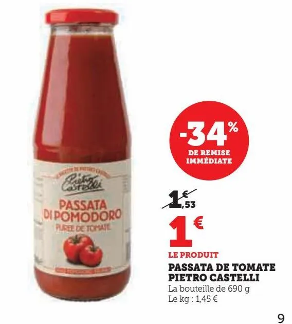 passata de tomate  pietro castelli