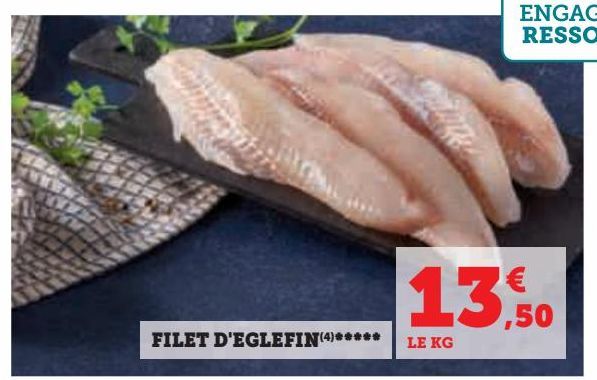 FILET D'EGLEFIN