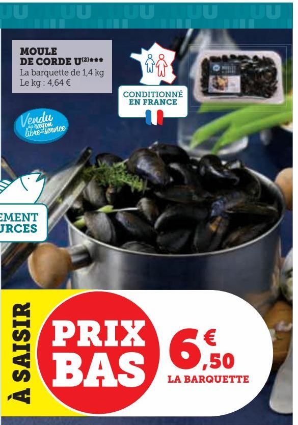 MOULE DE CORDE U