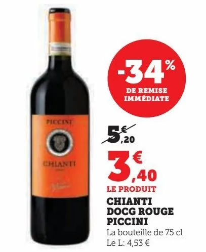 chianti docg rouge piccini