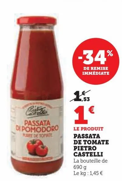 passata de tomate pietro castelli