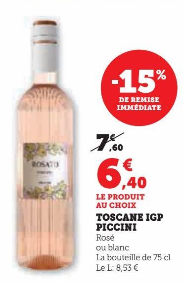 TOSCANE IGP PICCINI