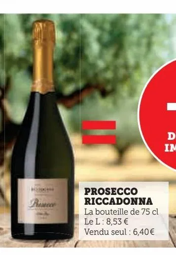 prosecco riccadonna