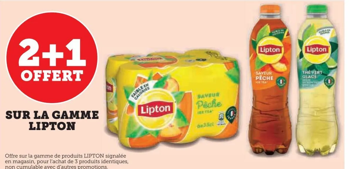 la gamme lipton