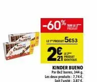 -60%  leprodu5e53  2 € lf- sur le 2 produt  produit identique 