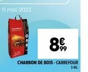 charbon de bois carrefour