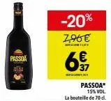 passoa  -20% 7,96€  637 