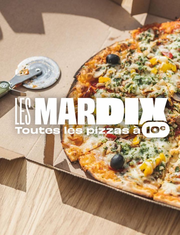 LES MARDIN  Toutes les pizzas à 10€  