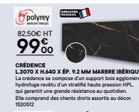 polyrey  82,50€ HT  99% 