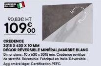 CA ITALIENNE  90,83€ HT  109% 