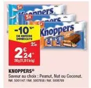 soldes knoppers