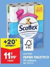 papier toilette Scottex