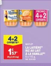 riz au lait Promo