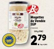 ATE  Megette Vendie  Mogettes de Vendée  IGP  5603443 530 g (PNE)  2.79 