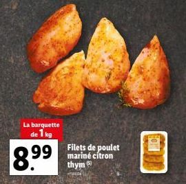 filets de poulet 