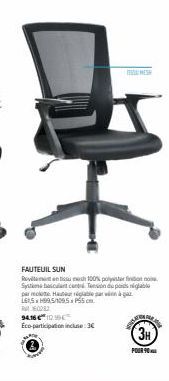 fauteuil Sun