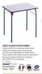 table pliante 