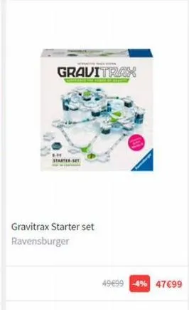 gravitrax  starter-st  gravitrax starter set ravensburger  49699  47€99 