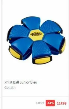 wahu  phlat ball junior bleu goliath  13699 -14% 11€99 