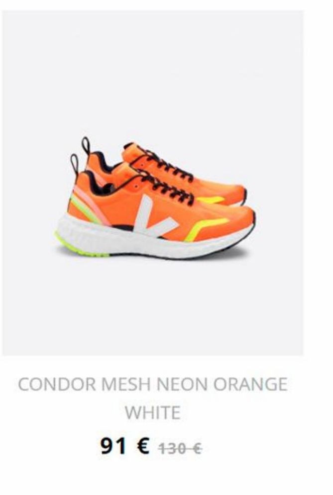 CONDOR MESH NEON ORANGE WHITE