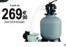 partir de  269%  Dont 0,50 € d'Ecopart 