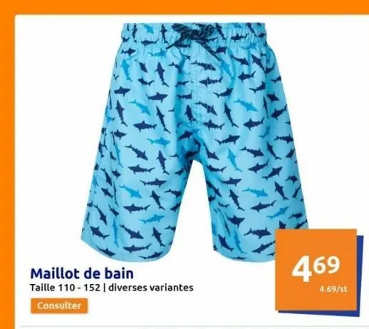 maillot de bain 