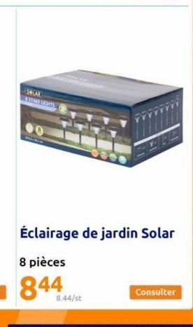 SOLAR STARE LIGHTS  8.44/st  Consulter 
