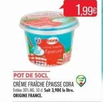 crème fraîche Cora