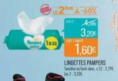 lingettes Pampers