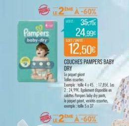 couches Pampers