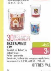 bougie parfumée 