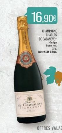 champagne Charles de Cazanove