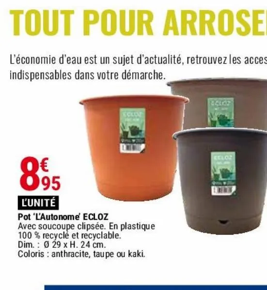 pot l'autonomé ecloz