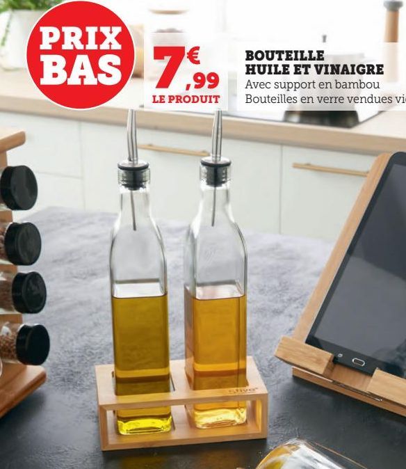 BOUTEILLE HUILE ET VINAIGRE