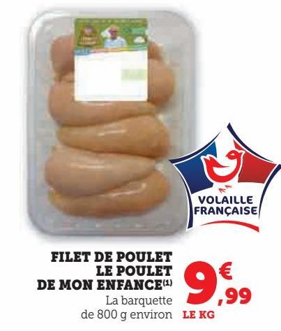 filets de poulet le poulet de mon enfance