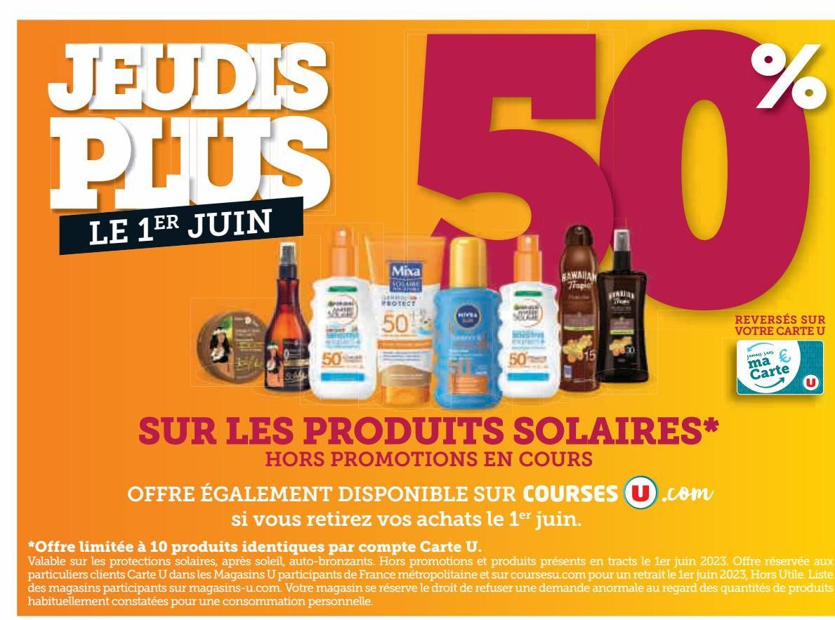 Les produits solaires