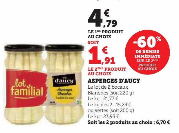 asperges D`Aucy