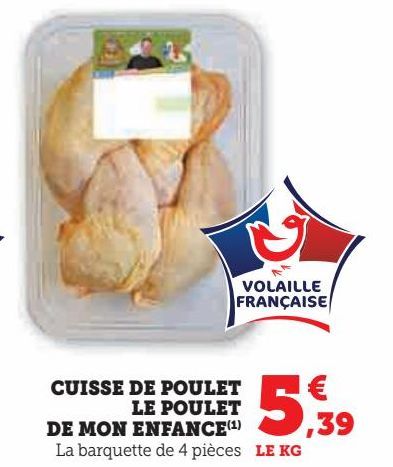 cuisse de poulet le poulet de mon enfance