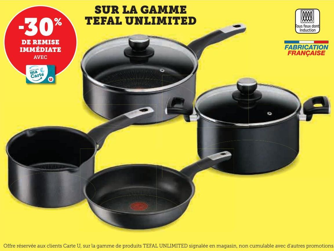 La gamme Tefal Unlimited