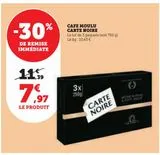 CAFE MOULU CARTE NOIRE offre à 7,97€ sur U Express