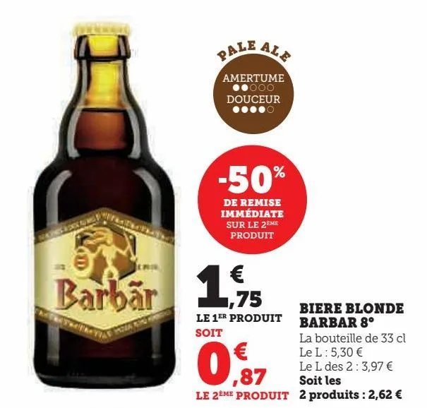 biere blonde barbar 8°