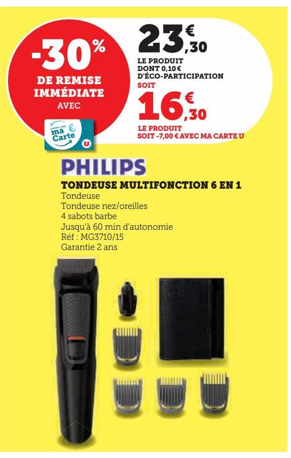 tondeuse Multifunction 6 en 1 Philips