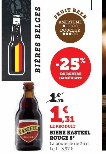 bière kasteel rouge 8ª