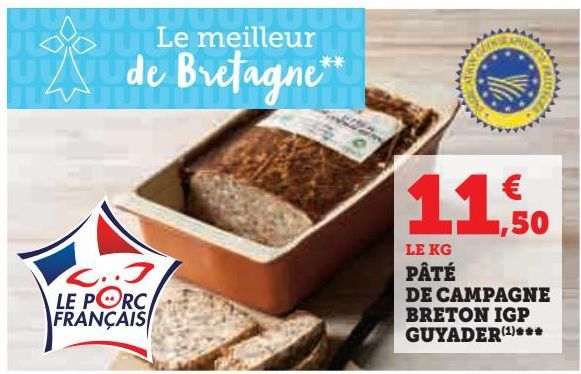 PÂTÉ DE CAMPAGNE BRETON IGP GUYADER