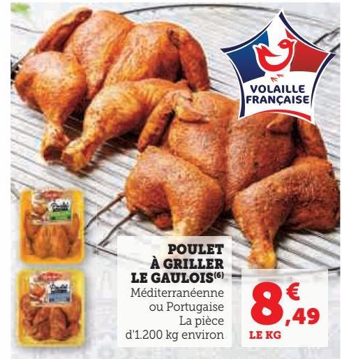 POULET À GRILLER LE GAULOIS