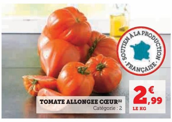 tomate allongee coeur