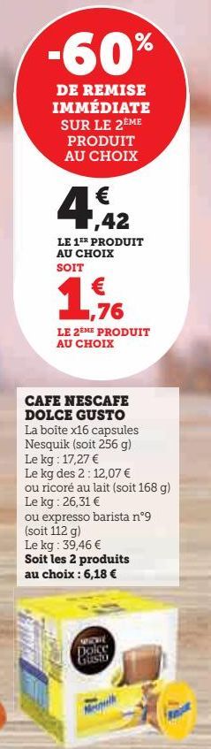 café nescafe Docle Gusto