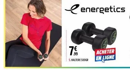 .99  5. haltere 500gr  energetics  acheter en ligne 