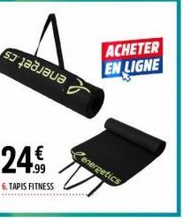 pada  24€  6. TAPIS FITNESS  ACHETER EN LIGNE  energetics 